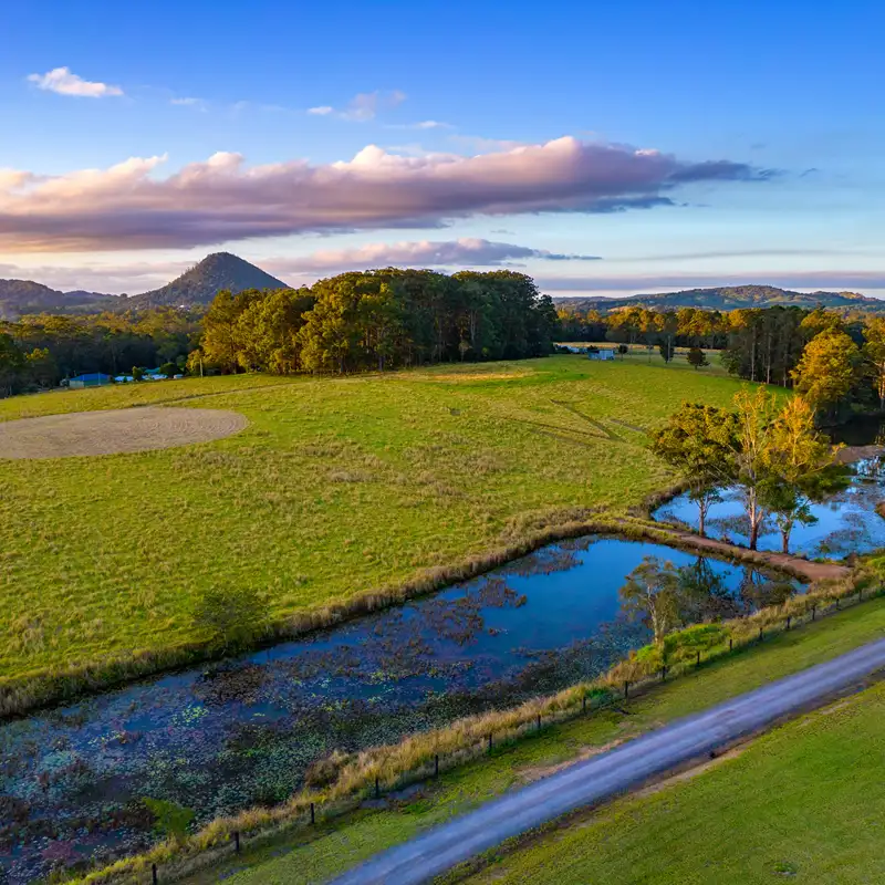 HP 3rd Image Webp 800x800 Sunset Rural Drone Photo by Bernie Thomas Gympie Photographer Cooroy